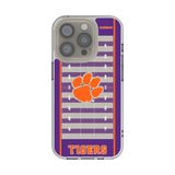 Clemson University Tigers Field Clear Phone Case