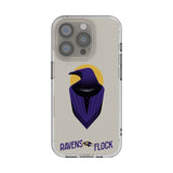 Baltimore Ravens 2024 Edition Clear Phone Case for Apple iPhone
