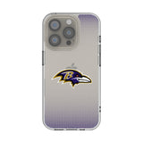 Baltimore Ravens Linen Clear Phone Case for Apple iPhone