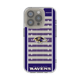 Baltimore Ravens Field Clear Phone Case for Apple iPhone