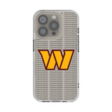 Washington Commanders Text Backdrop Clear Phone Case