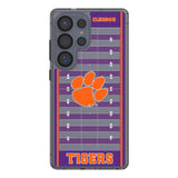 Clemson University Tigers Field Clear Phone Case