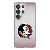 Florida State University Seminoles Linen Clear Phone Case for Samsung Galaxy