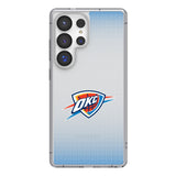 Oklahoma City Thunder Linen Clear Phone Case