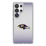 Baltimore Ravens Linen Clear Phone Case for Samsung Galaxy