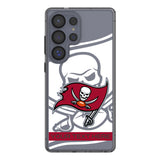 Tampa Bay Buccaneers Personalized Tilt Clear Phone Case for Samsung Galaxy