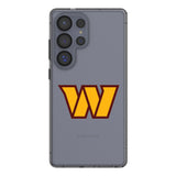 Washington Commanders Text Backdrop Clear Phone Case
