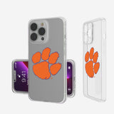 Clemson University Tigers Insignia Clear Phone Case