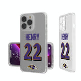 Derrick Henry Baltimore Ravens 22 Ready Clear Phone Case