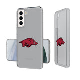 University of Arkansas Fayetteville Razorbacks Insignia Clear Phone Case