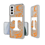 University of Tennessee Volunteers Paisley Clear Phone Case