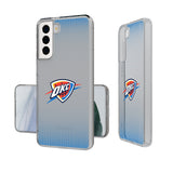 Oklahoma City Thunder Linen Clear Phone Case