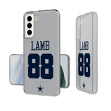 CeeDee Lamb Dallas Cowboys 88 Ready Clear Phone Case