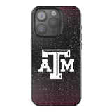 Texas A&M University Aggies Linen Bling Phone Case for Apple iPhone