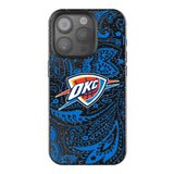 Oklahoma City Thunder Paisley Bling Phone Case