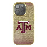 Texas A&M University Aggies Linen Bling Phone Case for Apple iPhone