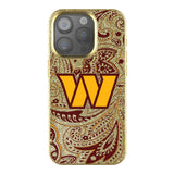 Washington Commanders Paisley Bling Phone Case