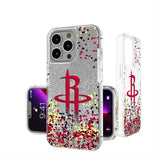 Houston Rockets Confetti Glitter Phone Case