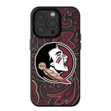 Florida State University Seminoles Paisley MagSafe Compatible Phone Case for Apple iPhone