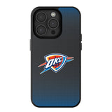 Oklahoma City Thunder Linen MagSafe Compatible Phone Case for Apple iPhone