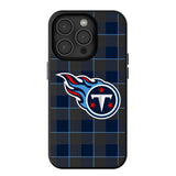 Tennessee Titans Plaid MagSafe Compatible Phone Case for Apple iPhone