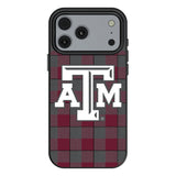 Texas A&M University Aggies Plaid MagSafe Compatible Phone Case for Apple iPhone 17 Series