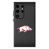 University of Arkansas Fayetteville Razorbacks Linen MagSafe Compatible Phone Case for Samsung Galaxy