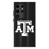 Texas A&M University Aggies Text Backdrop MagSafe Compatible Phone Case for Samsung Galaxy