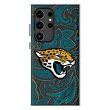 Jacksonville Jaguars Paisley MagSafe Compatible Phone Case for Samsung Galaxy