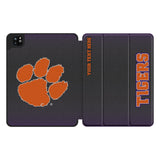 Clemson University Tigers Personalized Linen Tablet Case for Apple iPad