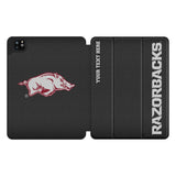University of Arkansas Fayetteville Razorbacks Personalized Linen Tablet Case for Apple iPad
