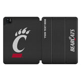 University of Cincinnati Bearcats Personalized Linen Tablet Case for Apple iPad