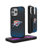Oklahoma City Thunder Linen Rugged Phone Case