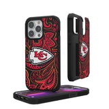 Kansas City Chiefs Paisley Rugged Phone Case