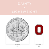 Ohio State Petite Block O Studs