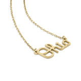 Ohio State Script Ohio 18K Gold Plated Necklace