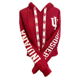 Indiana Hoosiers Crimson Varsity Furry Hoodie
