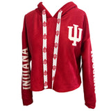 Indiana Hoosiers Crimson Varsity Furry Hoodie