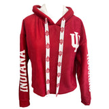Indiana Hoosiers Crimson Varsity Furry Hoodie