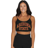 Arizona State ASU Black Spaghetti Tank