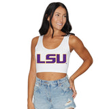 LSU Crop Tank Top