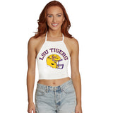 LSU Helmet Halter Top