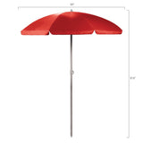 Ohio State Buckeyes - 5.5 Ft. Portable Beach Umbrella