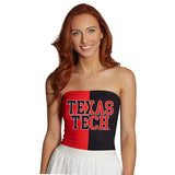 Texas Tech Two Tone Tube Top