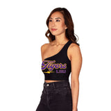 LSU Lightning One Shoulder Top