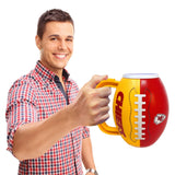 Kansas City Chiefs 23 oz. Football Shaped Beverage Mug