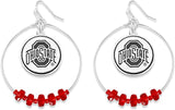 Ohio State Buckeyes Chloe Earrings