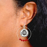 Ohio State Buckeyes Chloe Earrings