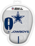 Dallas Cowboys Wireless Mouse & Mouse Pad