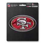 San Francisco 49ers 3D Die Cut Decal